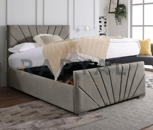 Lizzo ottoman storage bed - storage,