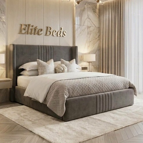Luxury ottoman bed - luxury, plush
