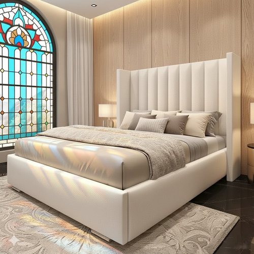 Ottoman storage bed plush - ottoman,