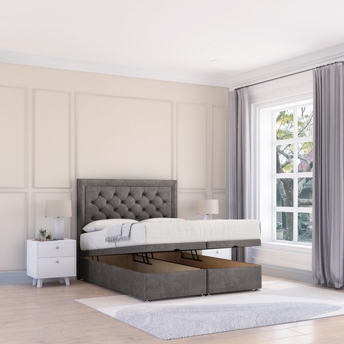 Luxury end opening ottoman - end,