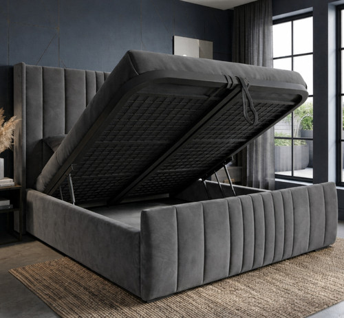 Ottoman storage bed gas - bed, lift