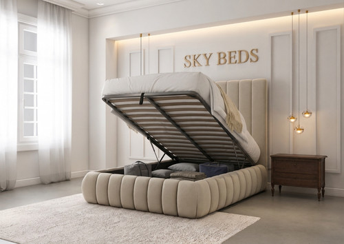 Bubble ottoman bedframe plush - bubble,