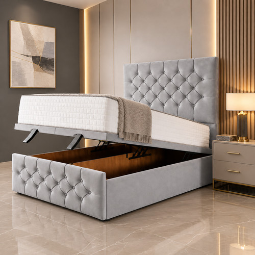 Ottoman storage bed - ottoman, lift