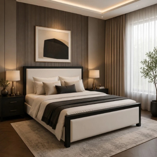 Ottoman storage bed - frame, gas