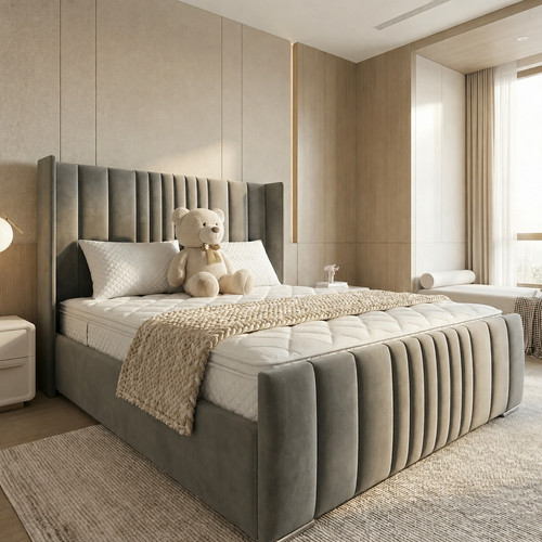 Modern manhattan ottoman - modern,