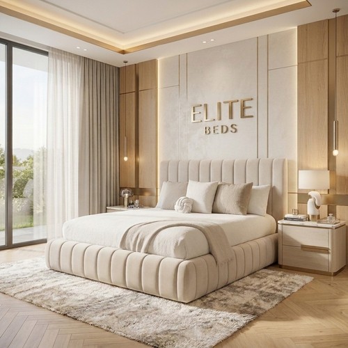 Luxury ottoman bed plush - luxury,