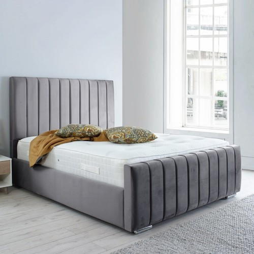 Luxury harper bed frame - bed, with