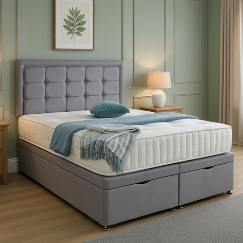 Divan ottoman bed base - base, plush